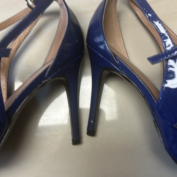 Blue patent heels - Picture 5 of 6